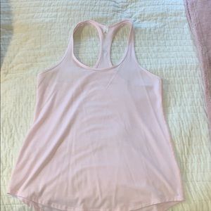 Light Pink Lululemon racerback tank top